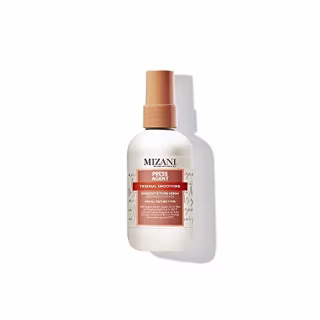 MIZANI Press Agent Thermal Smoothing Raincoat Styling Serum, Pink Grapefruit, juicy Mandarin with a floral medley of Jasmine, Rose & Freesia, ending on notes of Musk & Wood., 3.38 fl. oz.