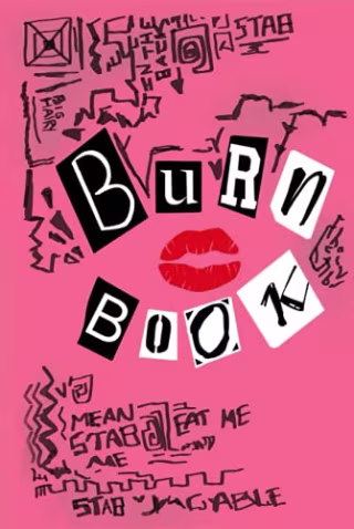 Burn Book: Mean Girls Inspired Notebook