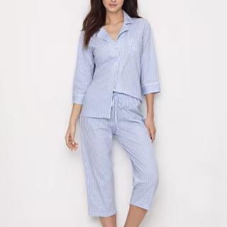 Further Lane Capri Knit Pajama Set