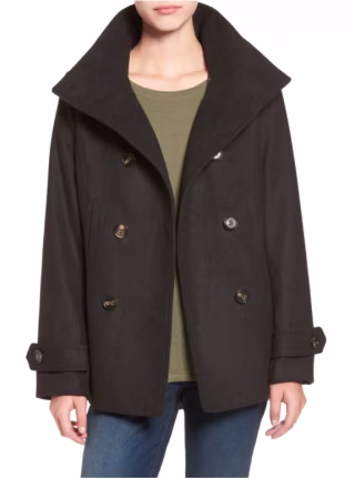 Thread & Supply Double-Breasted Peacoat