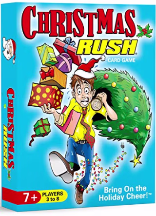 Christmas Rush - a Family Friendly Holiday Card Game - Fun for Ages 7 to Adult - 3 to 8 Players