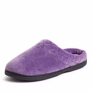 Dearfoams Women's Darcy Microfiber Velour Clog