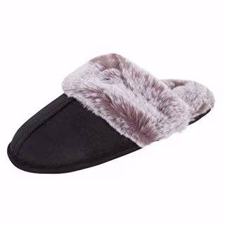 Jessica Simpson Women's Comfy Faux Fur House Slipper