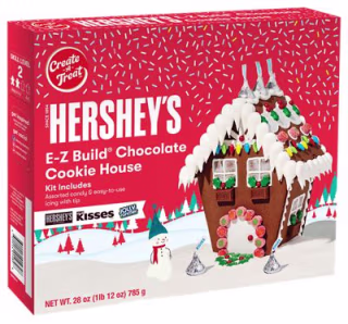 Hershey's Holiday Chocolate Cookie House Kit