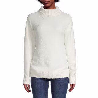 St. John's Bay Mock Neck Pullover Sweater