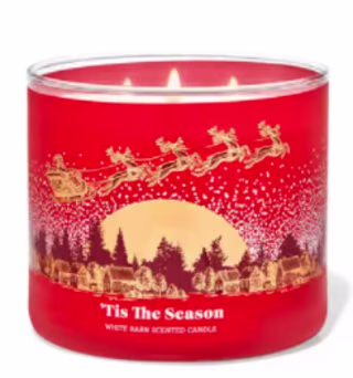 White Barn 'Tis the Season 3-Wick Candle