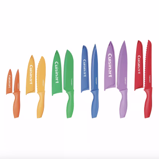 Cuisinart Advantage 12-Piece Nonstick Cutlery Set