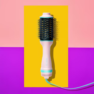 Flower Beauty Ceramic Hot Air Styling Brush
