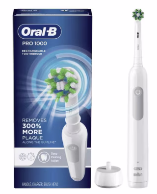 Oral-B Pro Crossaction 1000 Rechargeable Electric Toothbrush