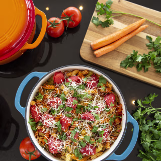 Best Choice Products 6-Quart Cast-Iron Dutch Oven