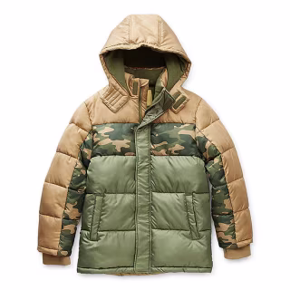 Thereabouts Little &amp; Big Boys Hooded Heavyweight Puffer Jacket