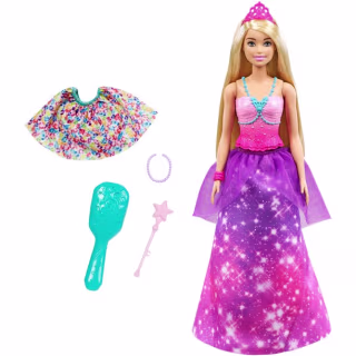 Barbie Dreamtopia 2-in-1 Princess-to-Mermaid Fashion Transformation Doll