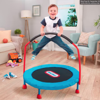 Little Tikes Easy Store 3-ft. Trampoline