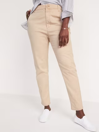 High-Waisted O.G. Straight Chino Pants for Women