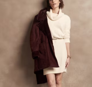 Banana Republic Eyelash Sweater Dress