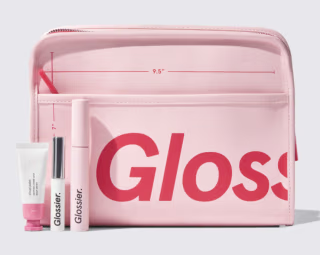 Glossier The Makeup Set + The Beauty Bag