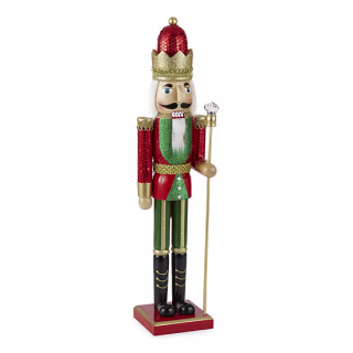 North Pole Trading Co. 24" Sequin Jacket Christmas Nutcracker