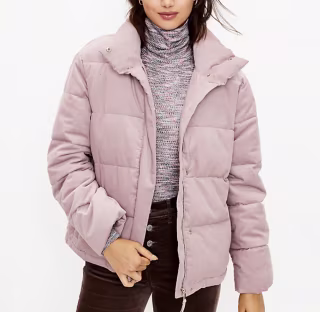 Corduroy Puffer Jacket