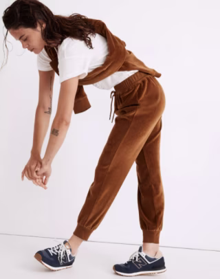 MWL Velour Slim Joggers