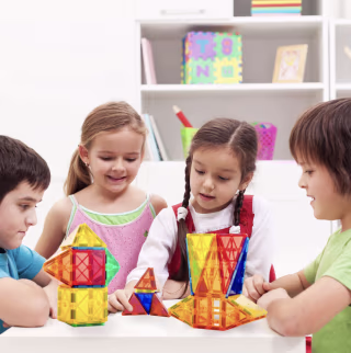 Tytan Magnetic Learning Tiles Building Set