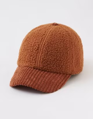 OFFLINE By Aerie Sherpa Corduroy Baseball Hat