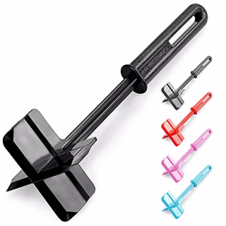 Zulay Kitchen Professional Meat Chopper & Potato Masher