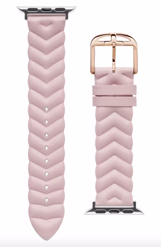 Chevron Leather Apple Watch Band