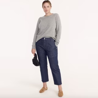 Cashmere classic-fit crewneck sweater