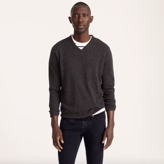 Cashmere V-neck sweater