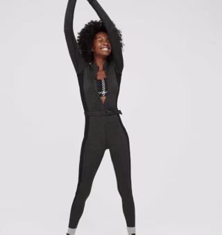Aerie Chillside Warmup Base Layer Bodysuit