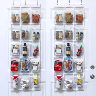 Simple Houseware Over the Door Hanging Organizer