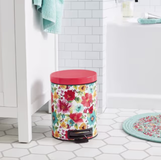 The Pioneer Woman 1.3 Gallon Stainless Steel Trash Can