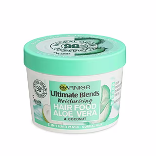 Garnier Ultimate Blends Hair Food Aloe Vera 3-in-1 Normal Hair Mask Treatment