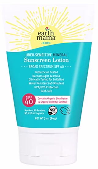 Uber-Sensitive Mineral Sunscreen Lotion SPF 40