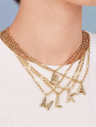 Fiona Initial Necklace