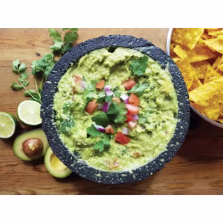 super bowl party molcajete