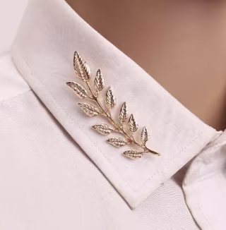 Light in the Box Classic Leaf Elegant Vintage Brooch