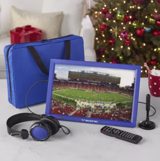 Trexonic 14" Portable LED TV Bundle