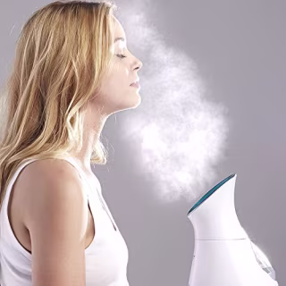 glowing skin NanoSteamer Ionic Facial Steamer