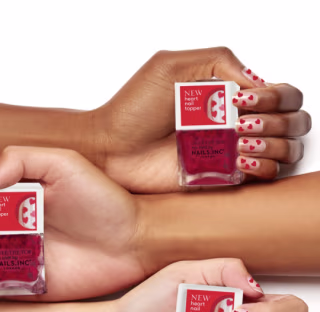 Loving In London Heart Topper Nail Polish