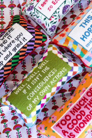 Needlepoint Pillows