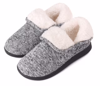 Vonmay Women's Fuzzy Memory Foam Booties