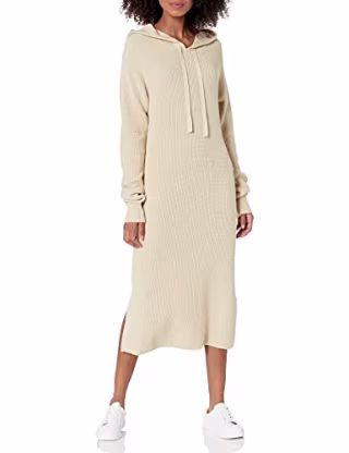 The Drop Claudia Cuddle Hoodie Midi Dress