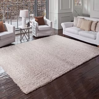 Anjou Ivory Shag Rug
