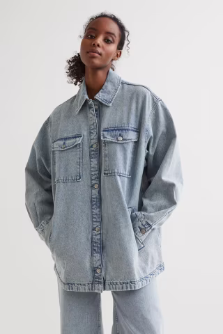H&amp;M Oversized Denim Shacket