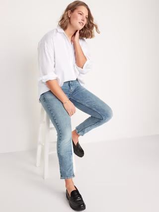 Old Navy Oversized Boyfriend Long-Sleeve Shirt