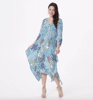 Multi Print Dress