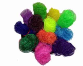 African Net Sponge - Sapo Sponge - Ghana Sponge - Bath Shower Sponge - Long Length