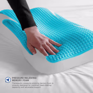 SensorPedic Classic Contour Memory Foam Bed Pillow