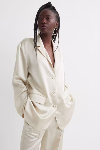 Silk-blend Jacket